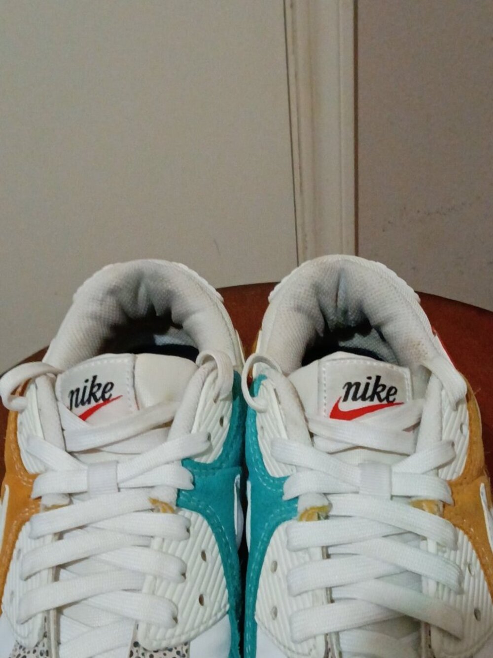 Nike Air Max 90 Animal White Safari Mix DH5075-100 | Women's Size 9 - Picture 5 of 14